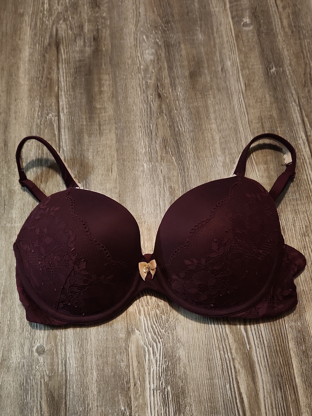 Victoria's Secret Plum Lace Bra